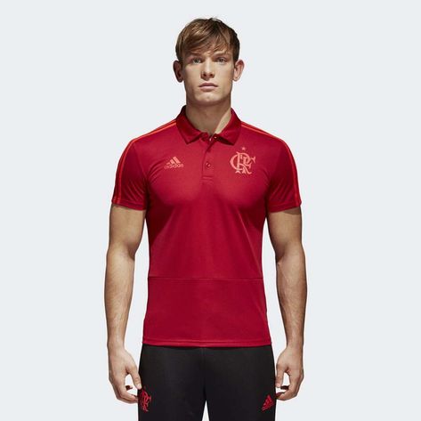 polo adidas vermelha polo adidas vermelha