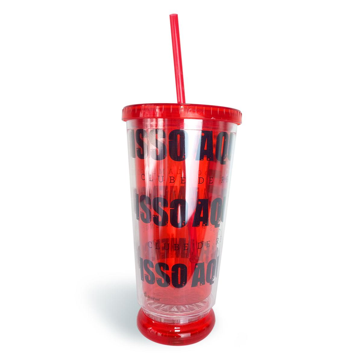 Copo Canudo LED Flamengo