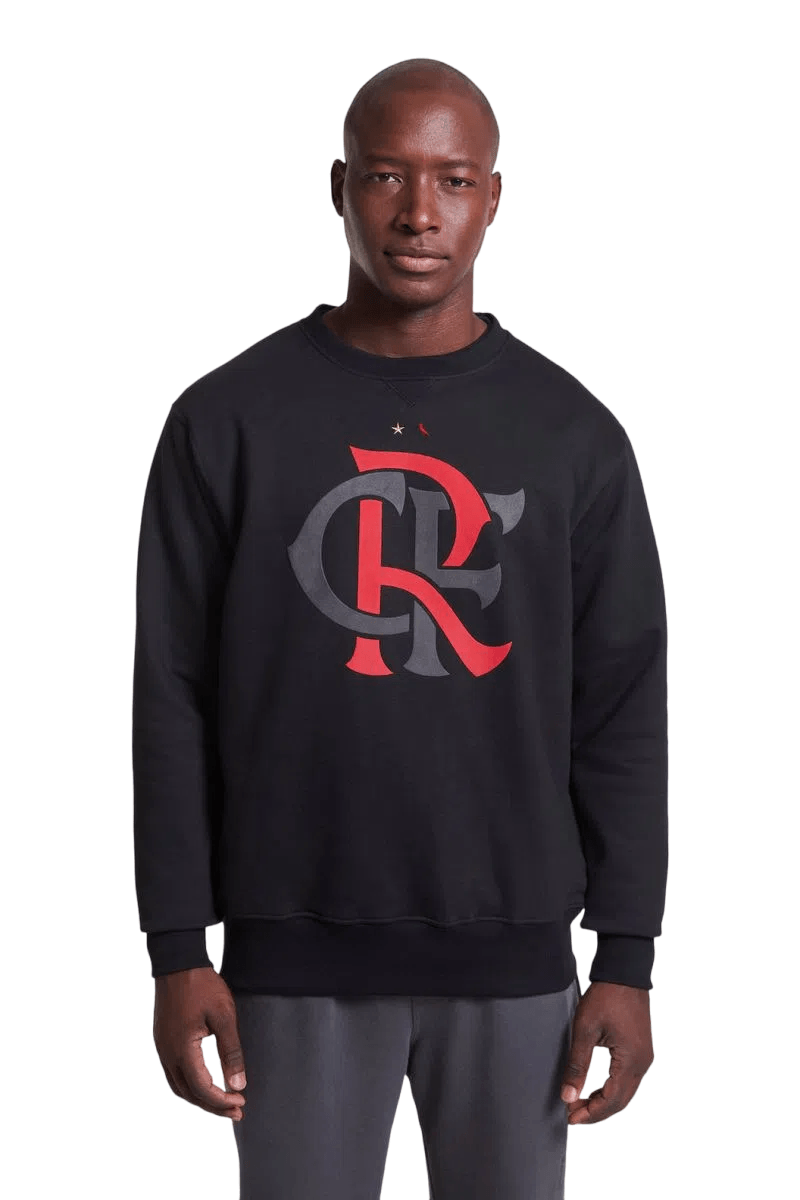 Casaco Moletom Flamengo Estampado CRF Reserva