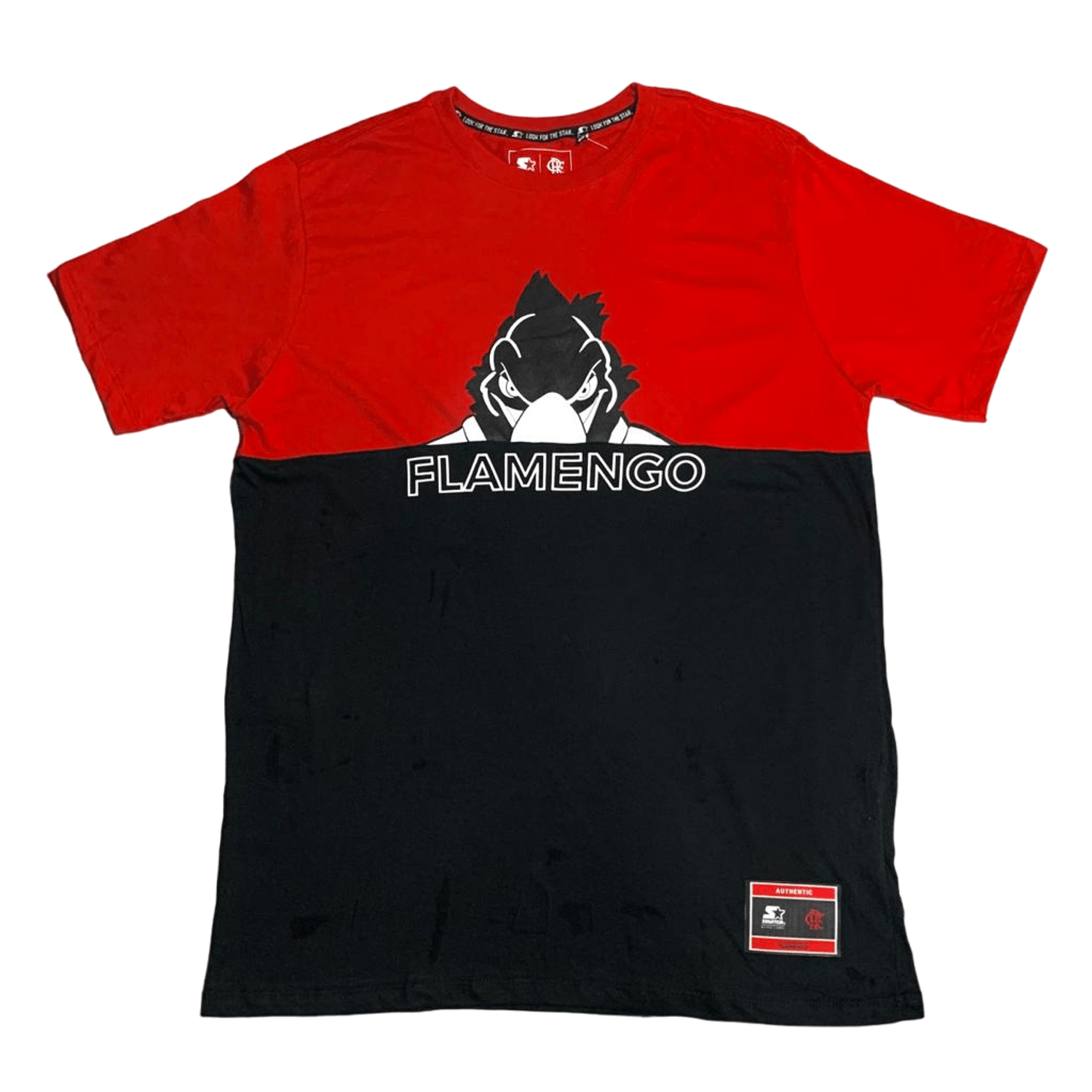 Camiseta Starter Estampada Vermelho Bordô-Di Nuevo