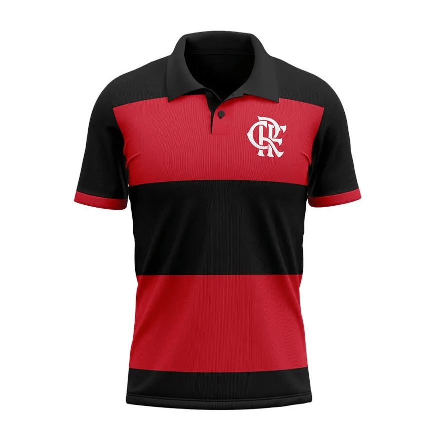 Kit com 5 Camisas Gola Polo Masculina Original Polo CLUB BR