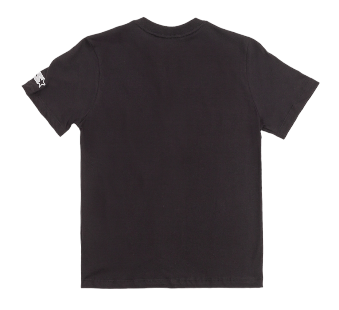 Camisa Flamengo Infantil Logo CRF Preta Starter